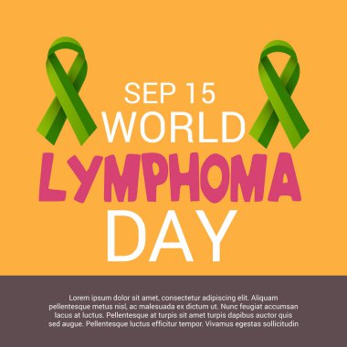 Dünya Lenfoma günü.