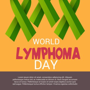 Dünya Lenfoma günü.