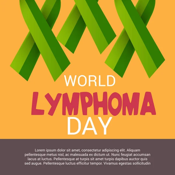 Dünya Lenfoma günü.