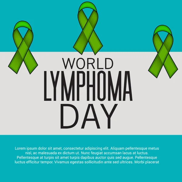 Dünya Lenfoma günü.