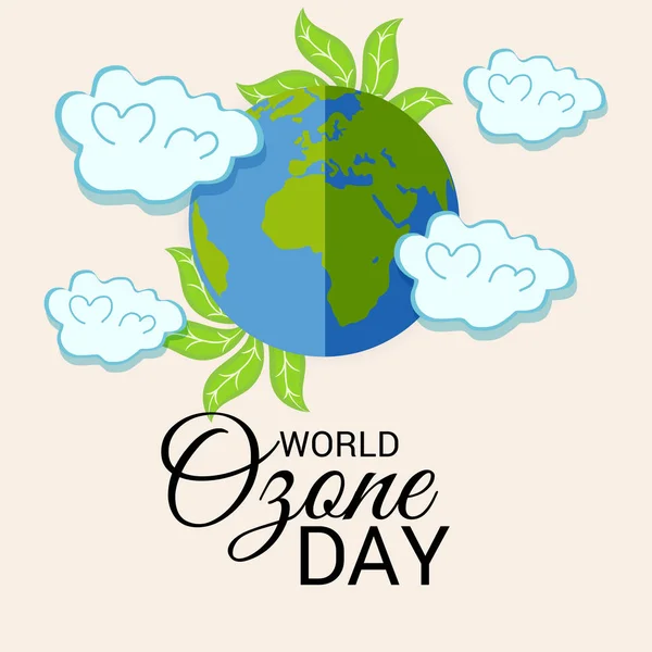 World Ozone Day. — Stock Vector