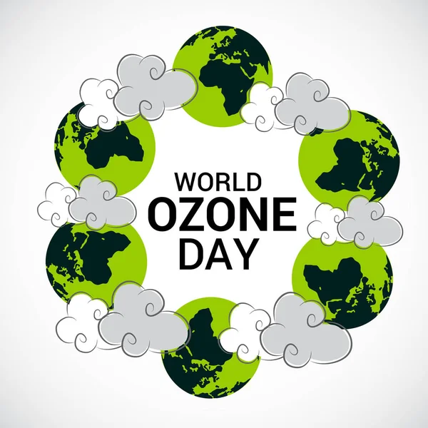 World Ozone Day. — Stock Vector