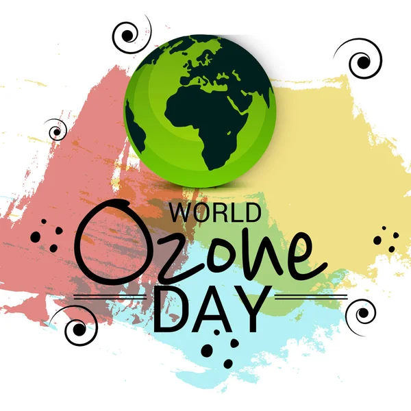 World Ozone Day. — Stock Vector