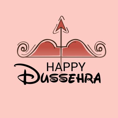 Mutlu Dussehra kutlama.
