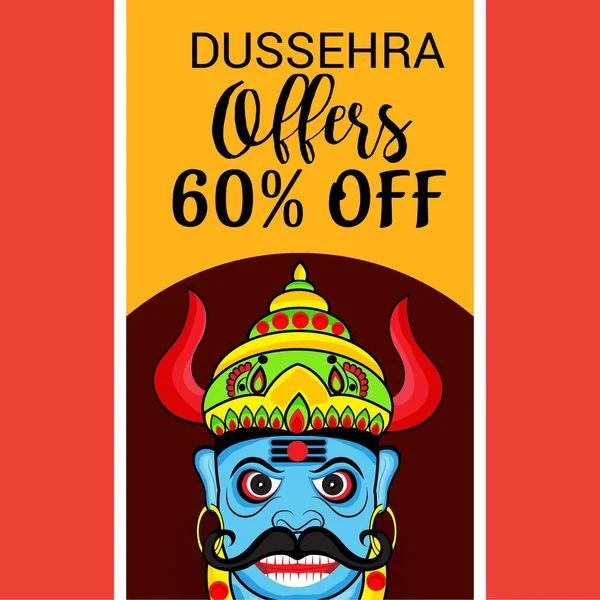 Mutlu Dussehra kutlama.