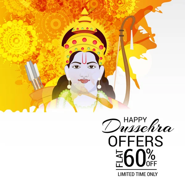 Mutlu Dussehra kutlama.