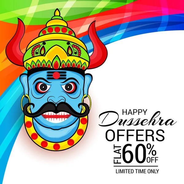 Mutlu Dussehra kutlama.