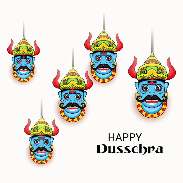Mutlu Dussehra kutlama.
