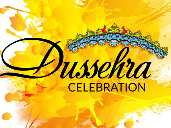 Feliz Celebração de Dussehra . —  Vetores de Stock