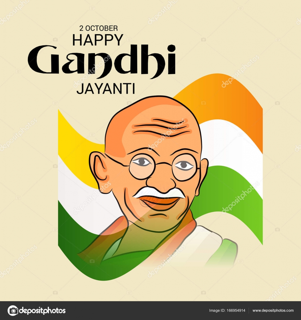 Happy Gandhi Jayanti. Stock Vector Image by ©SSDN #166954914