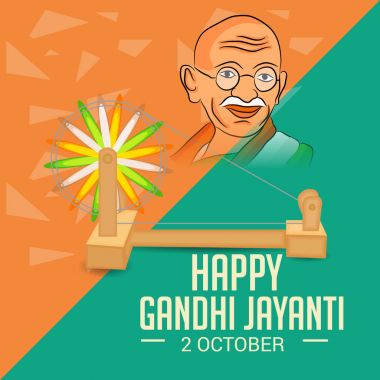  Mutlu Gandhi Jayanti.