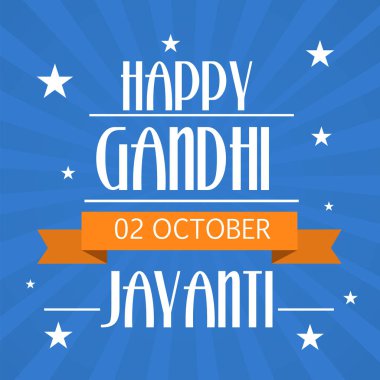 Mutlu Gandhi Jayanti.