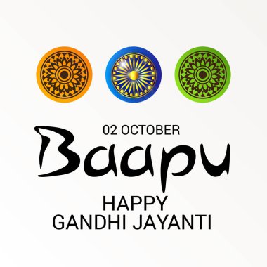 Mutlu Gandhi Jayanti.