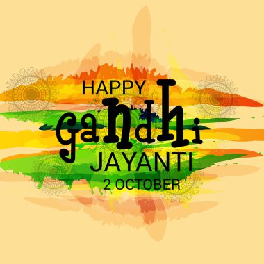 Mutlu Gandhi Jayanti.