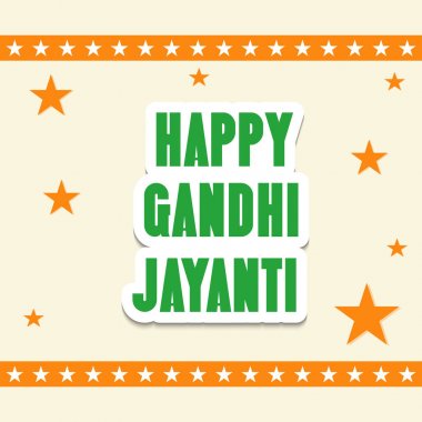 Mutlu Gandhi Jayanti.