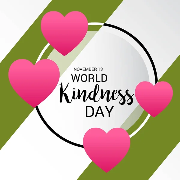 World kindness day. — Stock Vector