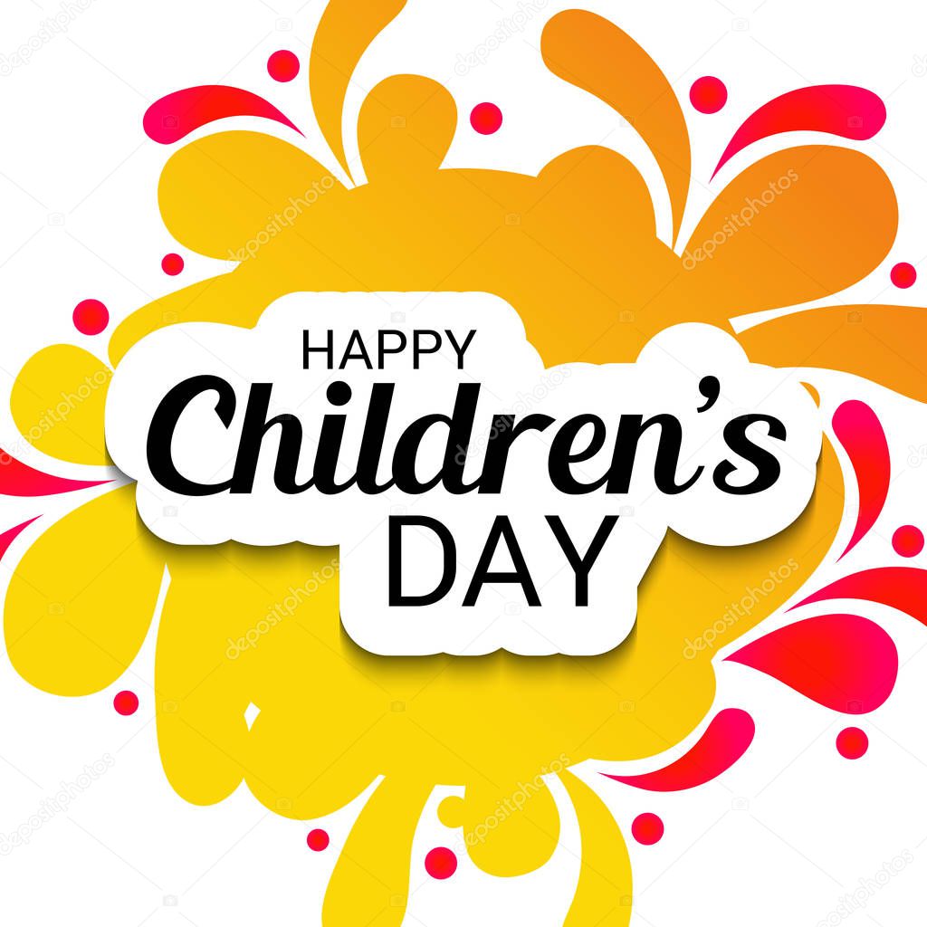 Happy Children's Day.