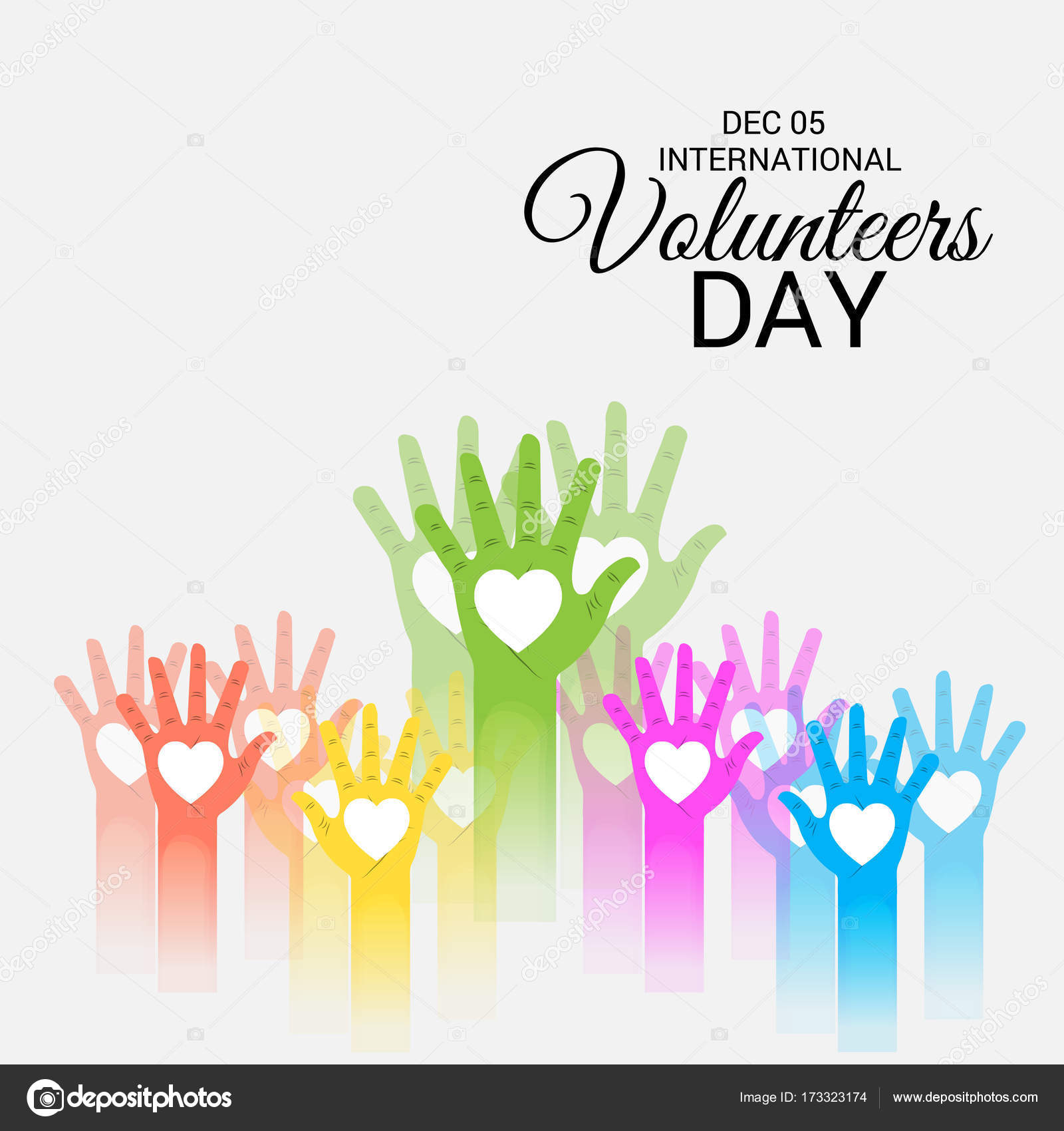 International Volunteer Day Stock Vector by ©SSDN 173323174