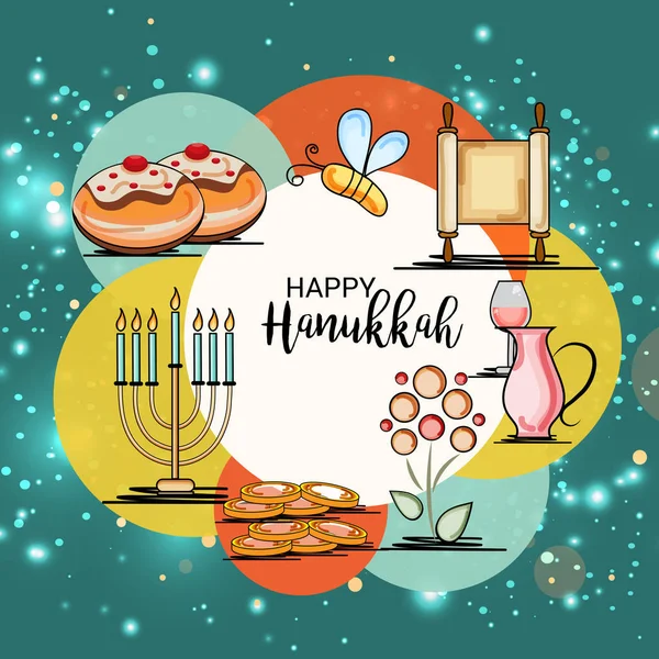 Hanuka Bayramınız kutlu olsun Yahudi tatil.