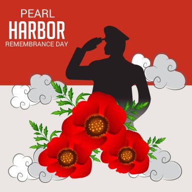 Pearl Harbor Remembrance day. clipart