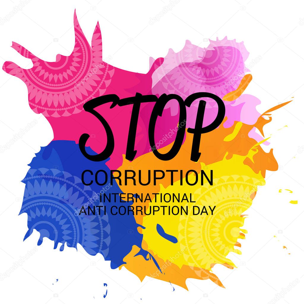 International Anti Corruption Day.