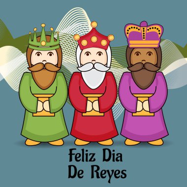 İçin bir banner gösterimi kutlamak mutlu Epiphany.