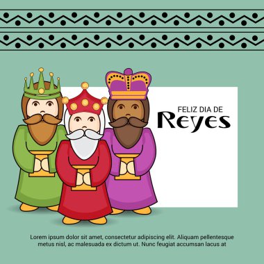 İçin bir banner gösterimi kutlamak mutlu Epiphany.