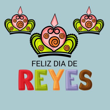 İçin bir arka plan illüstrasyon kutlamak mutlu Epiphany.