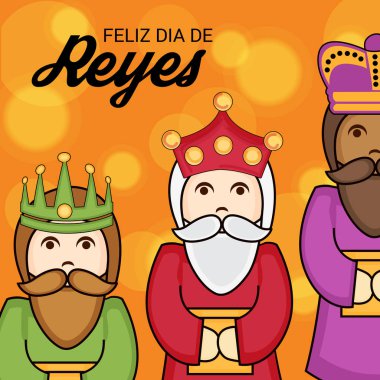 İçin bir arka plan illüstrasyon kutlamak mutlu Epiphany.