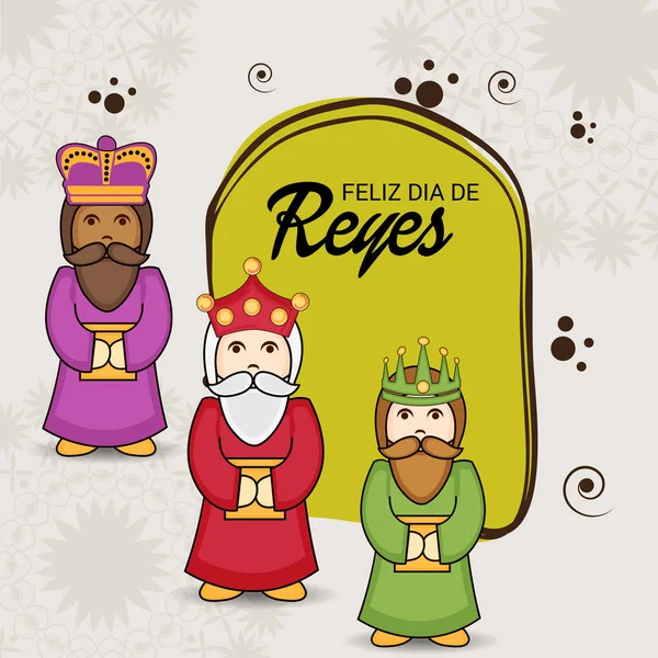 İçin bir arka plan illüstrasyon kutlamak mutlu Epiphany.