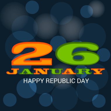 Mutlu Cumhuriyet Bayramı için bir arka plan vektör çizim.