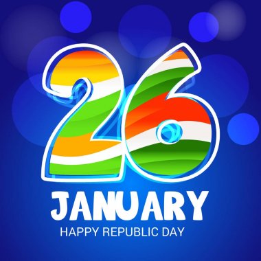 Mutlu Cumhuriyet Bayramı için bir arka plan vektör çizim.