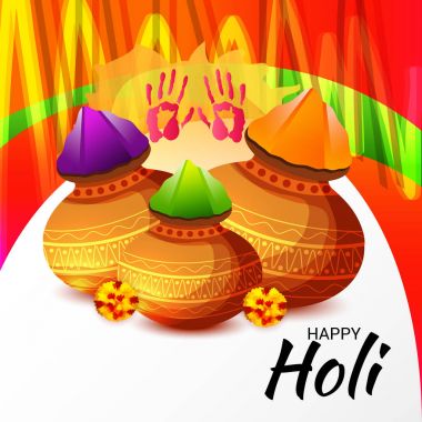 Mutlu bayram için bir arka plan vektör çizim.