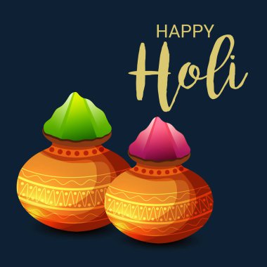 Mutlu bayram için bir arka plan vektör çizim.