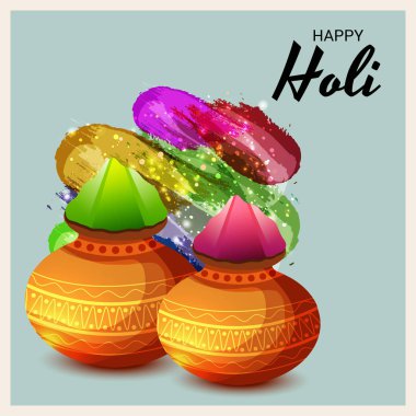 Mutlu bayram için bir arka plan illüstrasyon.