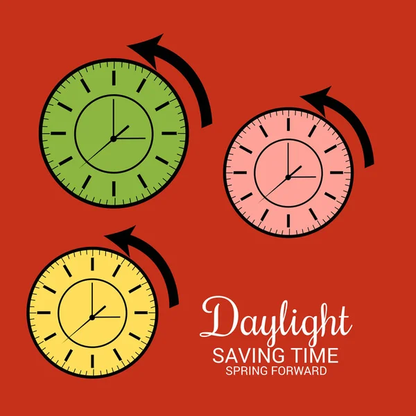 Change the clock to summer time. 26466667 Vector Art at Vecteezy