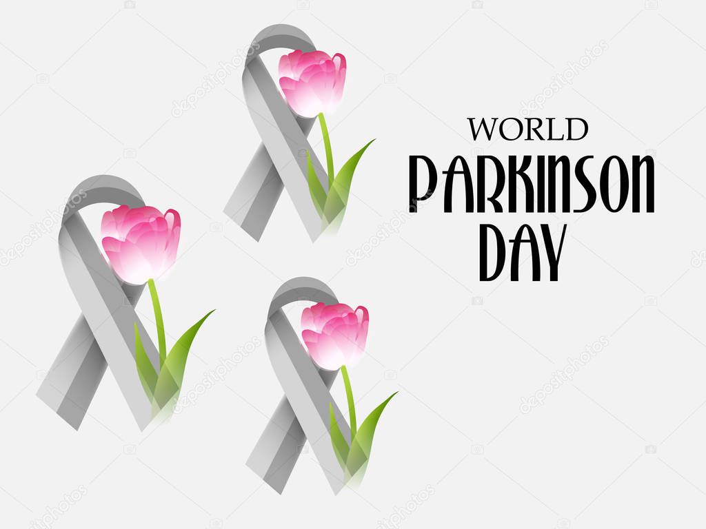 Vector illustration of a Background for World Parkinson Day.