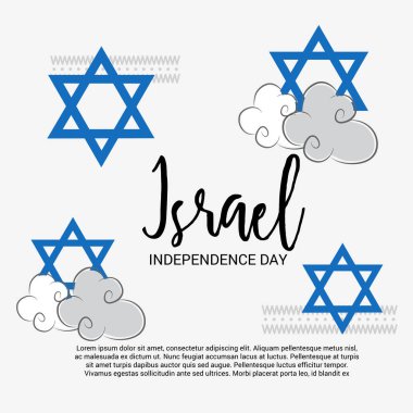 İsrail 'in Bağımsızlık Günü İçin Bir Arkaplan Tanımlaması.