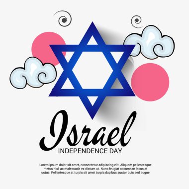 İsrail 'in Bağımsızlık Günü İçin Bir Arkaplan Tanımlaması.