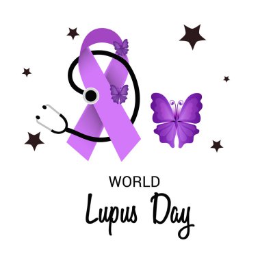 Dünya Lupus Günü için bir Arkaplan Tanımlaması.