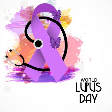 Dünya Lupus Günü için bir Arkaplan Tanımlaması.