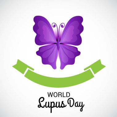 Dünya Lupus Günü için bir Arkaplan Tanımlaması.