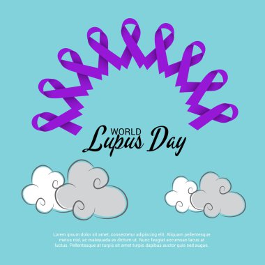 Dünya Lupus Günü için bir Arkaplan Tanımlaması.