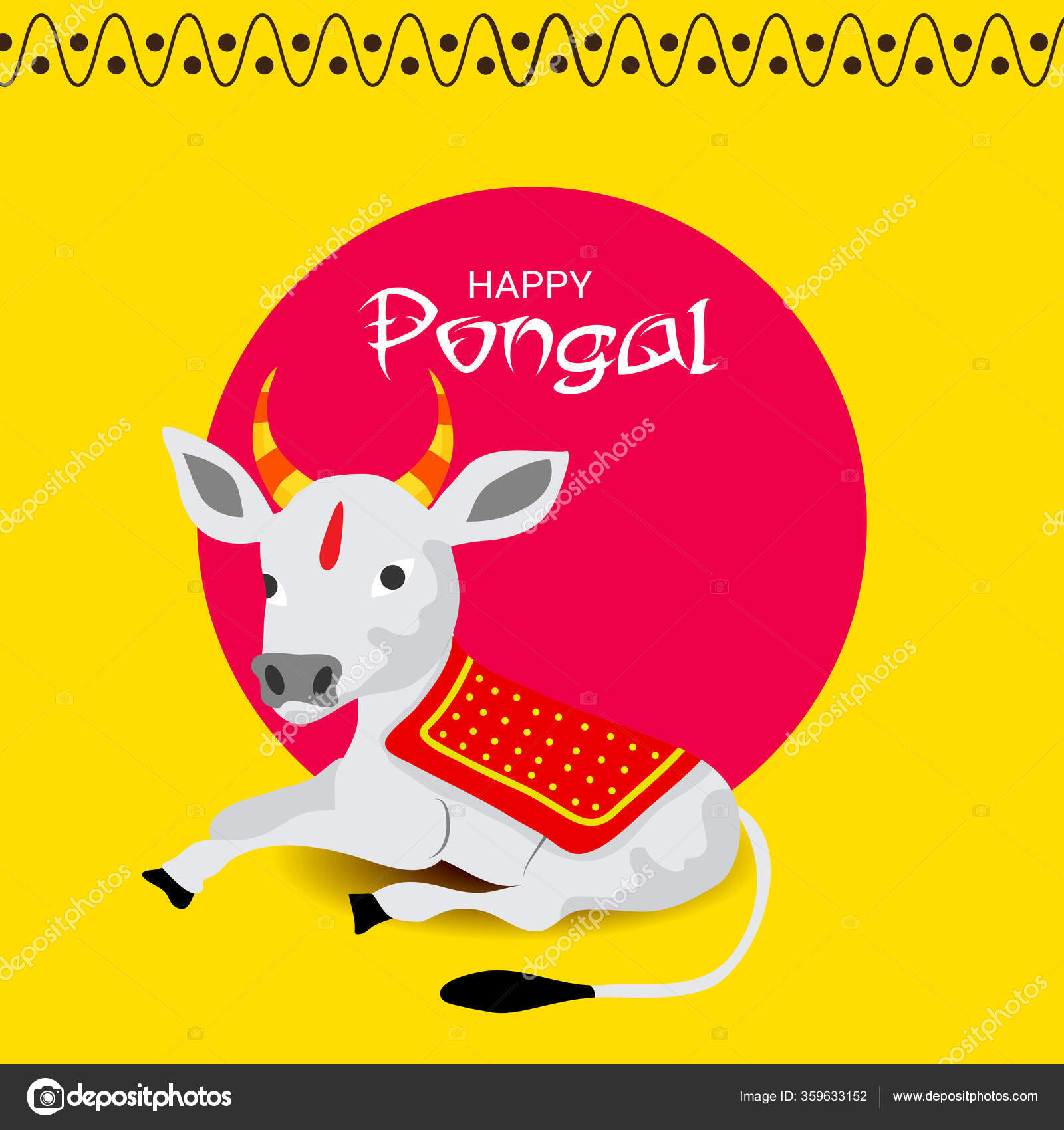 Vector Illustration Background Happy Pongal Holiday Harvest Festival Tamil Nadu Stock Vector Image by ©SSDN #359633152 Vector Illustration Background Happy Pongal Holiday Harvest Festival Tamil Nadu Stock Vector Image by ©SSDN #359633152