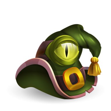 Cadılar Bayramı geleneksel cadı şapka 