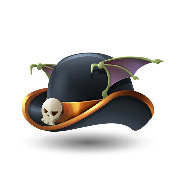 Halloween tradycyjne kapelusz — Wektor stockowy
