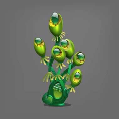 Renkli yabancı bitkiler