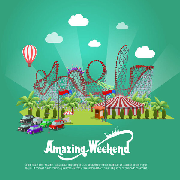 Мультфильм парк развлечений
