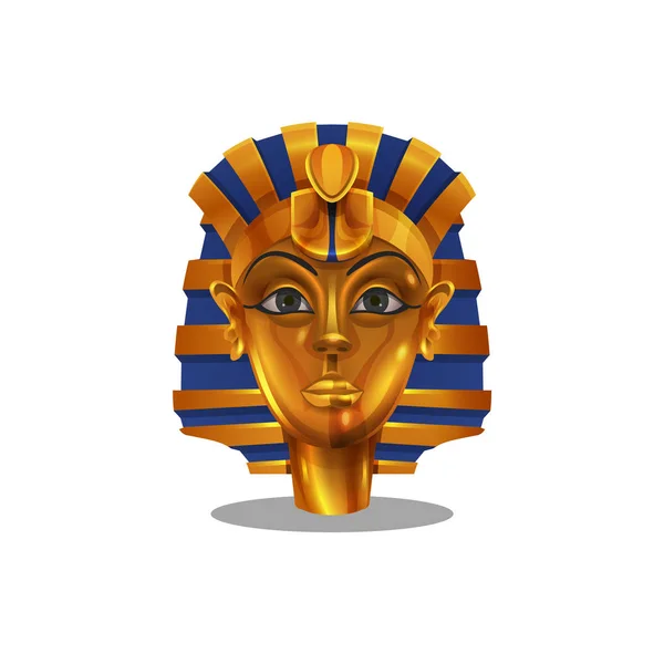 Ägyptische Pharaonen-Frauenfigur — Stockvektor