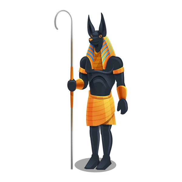 Figurinha egípcia de Anubis —  Vetores de Stock